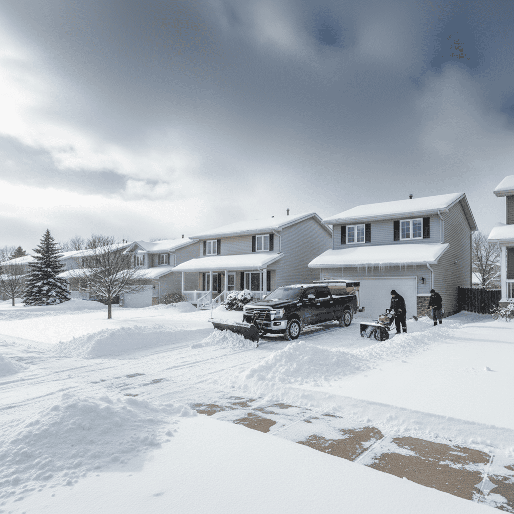 Residential Snow Removal In Winnipeg