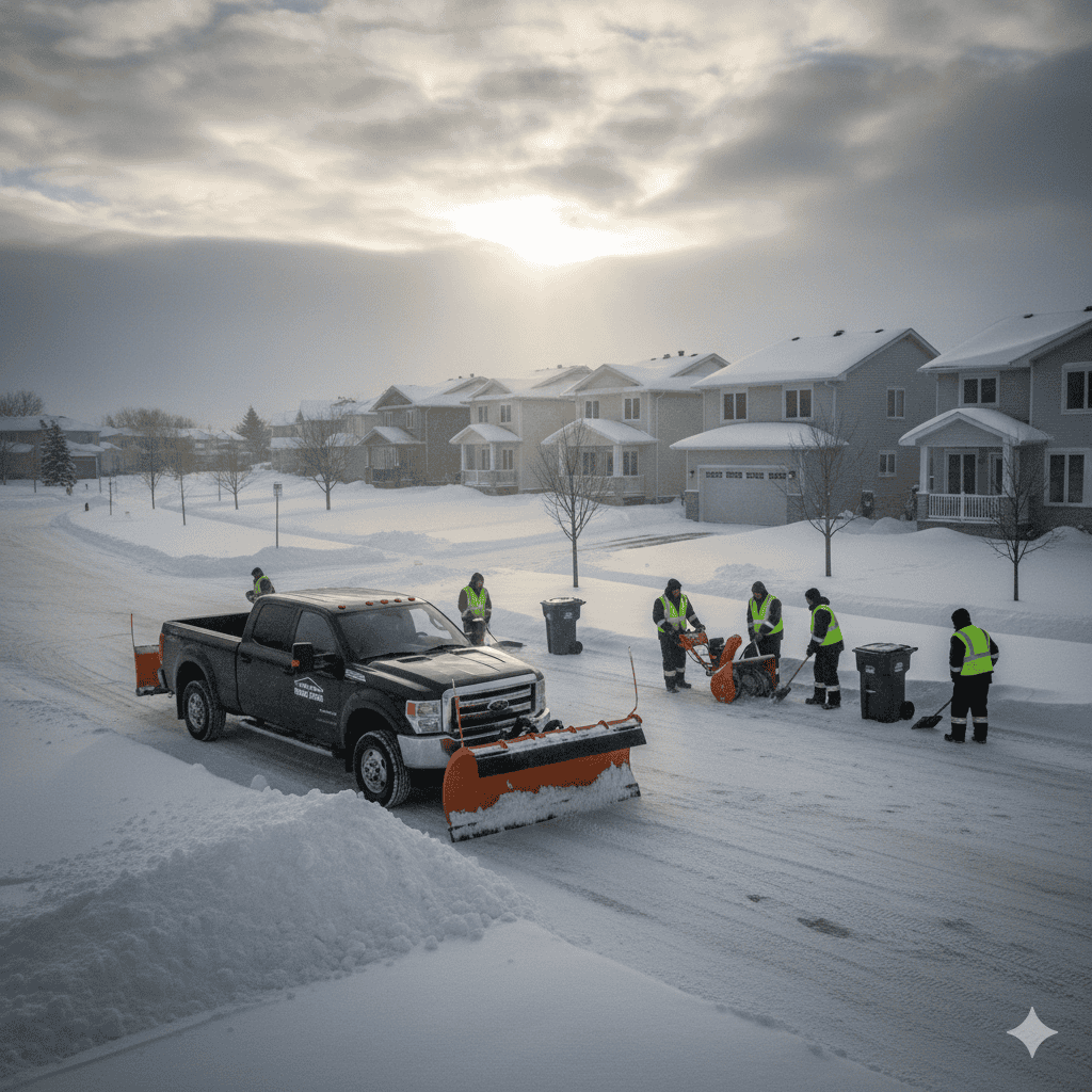 Seasonal Snow Removal Plans in winnipeg