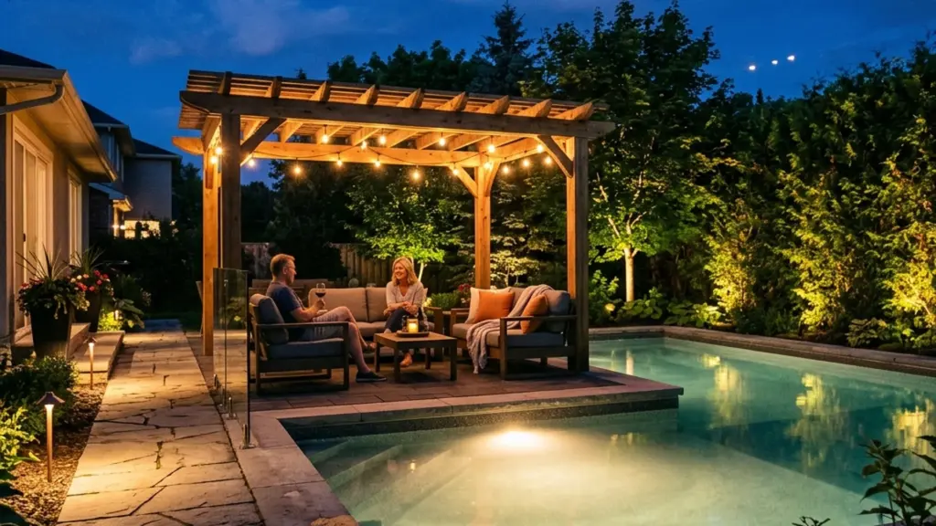 Pool and Patio Lighting Winnipeg: Layering Guide