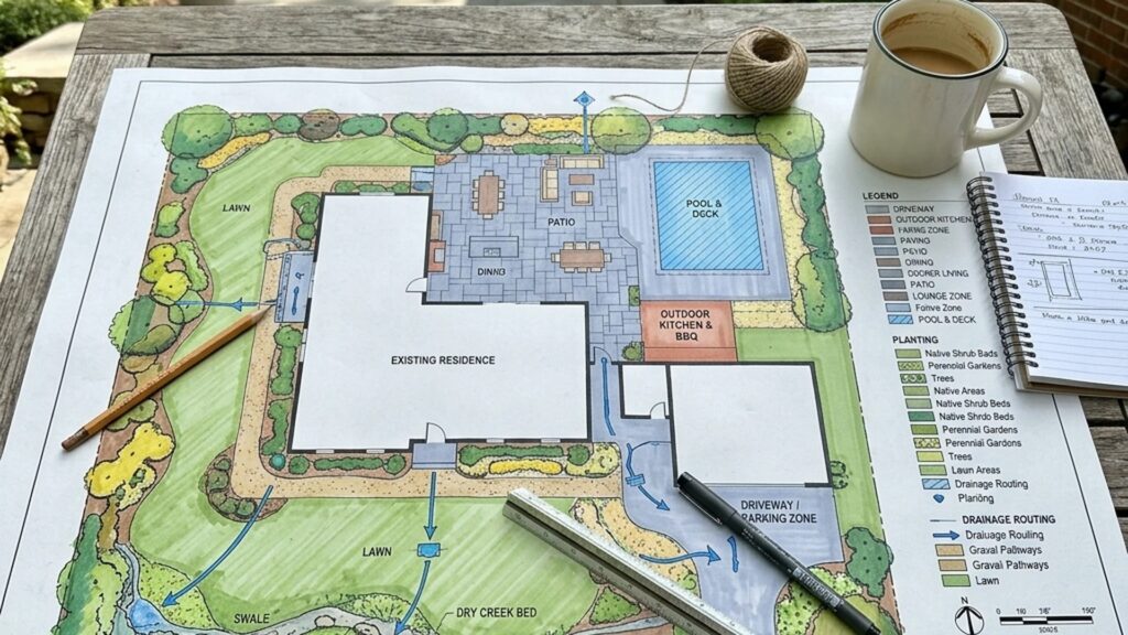 Residential Landscape Master Plan Winnipeg