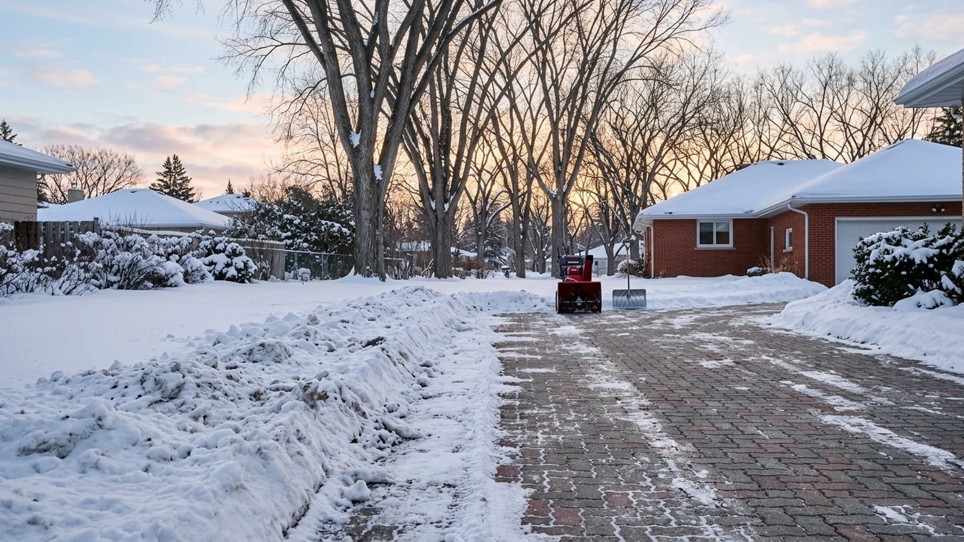Snow Blowing vs Plowing in Winnipeg: Which Suits Your Driveway